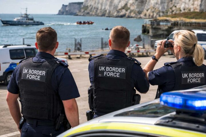 Image representing Reform UK deportation agency proposal targeting illegal migration and small boat crossings.
